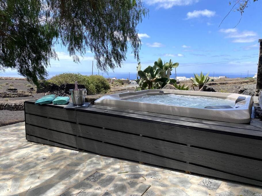 Cosy Finca, Sea Views, Jacuzzi La Asomada  Eksteriør bilde